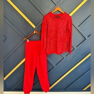 Sequin sweat SET christmas/holiday